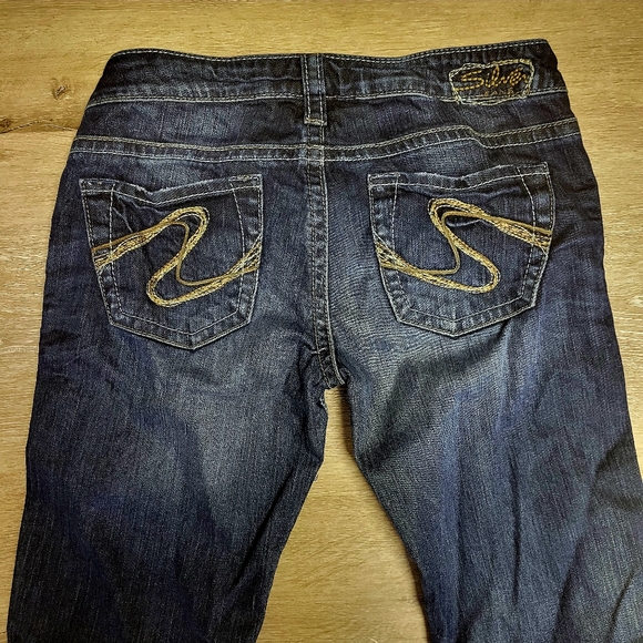 Silver Jeans Frances Distressed Boot Cut Jeans - Picture 5 of 12